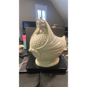 1970’s Lidded Figural Lidded Chicken Cookie Jar/Soup Toureen